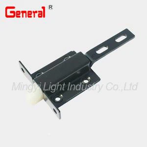 Rub 95257 Latch, ua lub teeb plaub ntug ntiv tes rub dub Plated, muaj 4.40 Ibs. Caij nplooj ntoos hlav Ragd