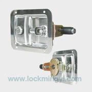 Qiv-locking folding T-tuav latch